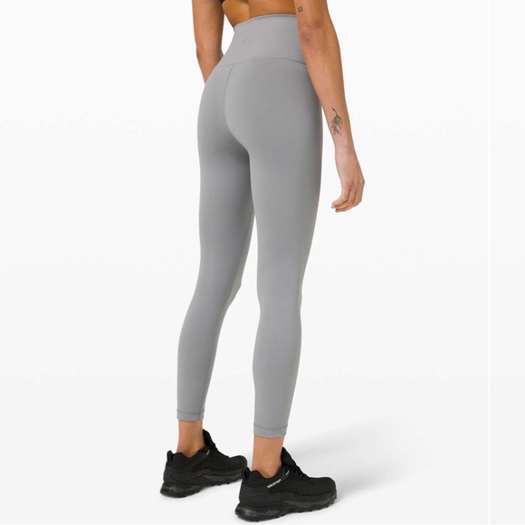 Lululemon Wunder Train High-Rise Tight 25" Rhino Grey 12 - Picture 2 of 12